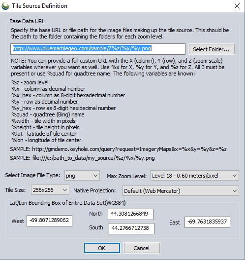 Bing Wms Server Url Adding Custom Online Sources