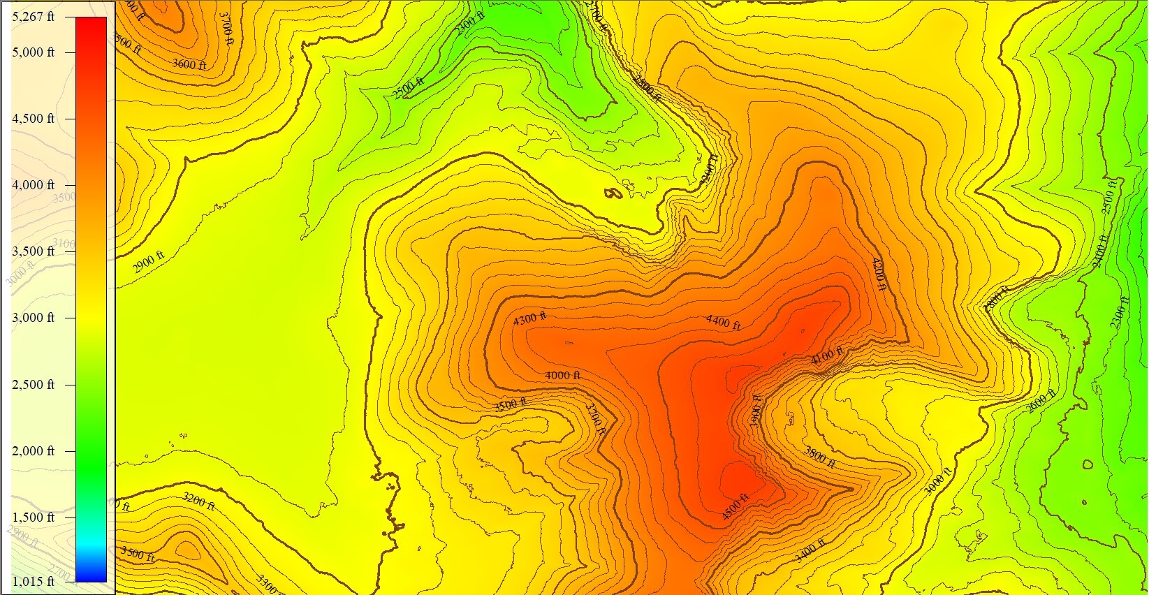 contour map overview 