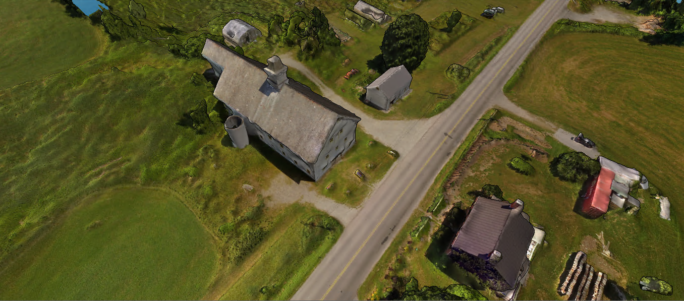 Drone UAV data that can be 3D printed 