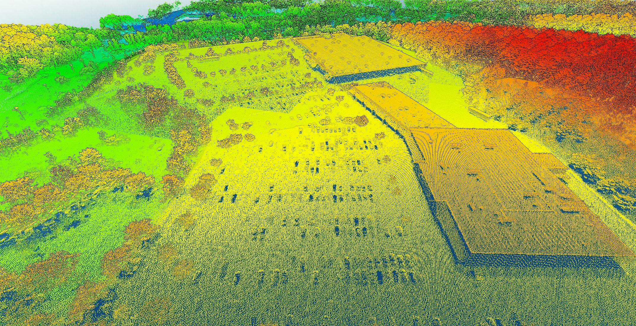 An unedited point cloud
