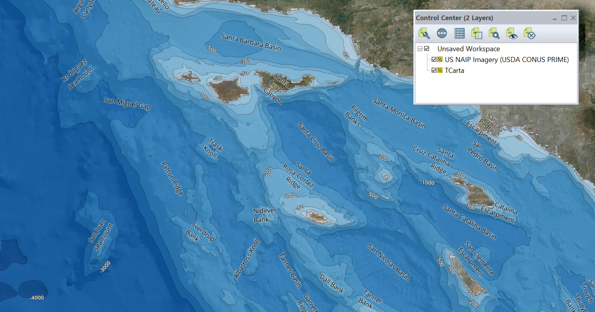 TCarta basemap Data