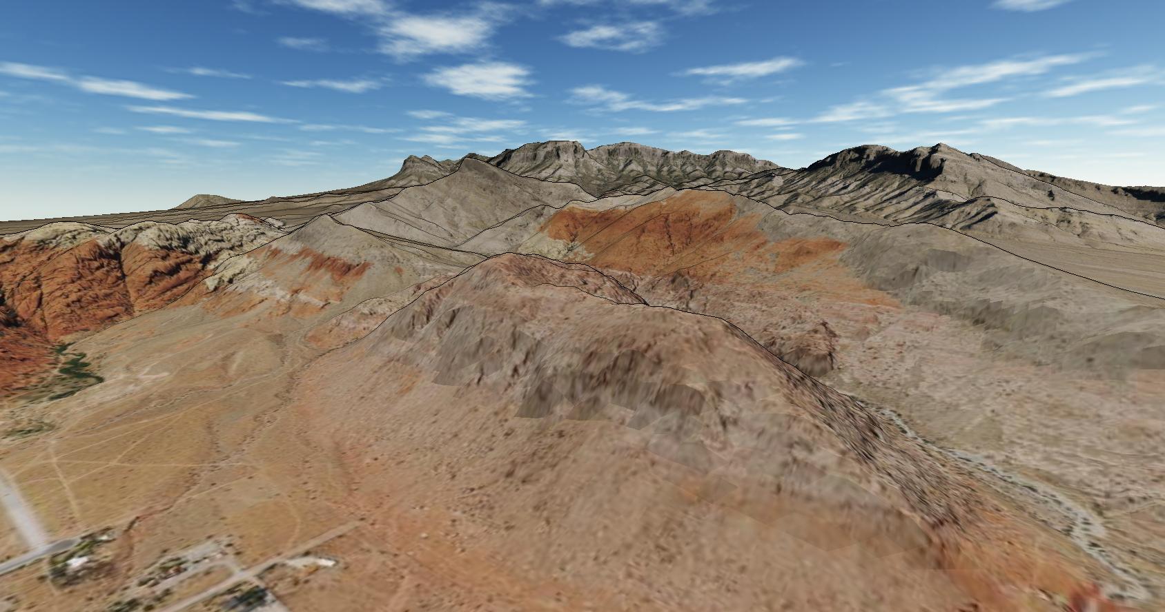 Textured 3d mesh looks like imagery