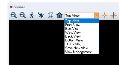3D views drop-down box