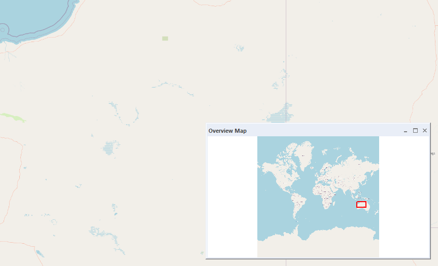 On-screen Overview Map